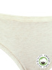 Женские трусы-бразилиана SIELEI Naturalcotton (Ecru melange) фото превью 3