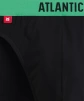 Набор мужских трусов-слипов ATLANTIC Solid (5шт) (Черный) фото превью 4