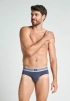 Набор мужских трусов-слипов JOCKEY Cotton Stretch (3шт) (Синий) фото превью 4