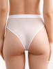 Женские трусы-бразилиана высокие MIOOCCHI Evelin (Bianco) фото превью 2