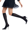 Женские гольфы LE BOURGET Opaque Satine 50 Microfibre (Noir) фото превью 1