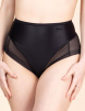 Женские трусы-слипы высокие корректирующие JANIRA Secrets (Negro) фото превью 1