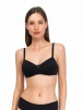 Бюстгальтер с мягкой чашкой SIELEI Naturalcotton (Nero) фото превью 1