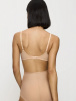 Бюстгальтер с мягкой чашкой TRIUMPH Modern Lace+Cotton (Бежевый) фото превью 2