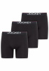 Набор мужских трусов-боксеров JOCKEY Cotton Stretch Comfort (3шт) (Черный) фото превью 1