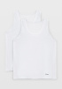 Набор мужских маек BLACKSPADE Loose Fit (2шт) (Белый) фото превью 4