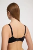 Бюстгальтер с мягкой чашкой NATURANA Underwired (Черный) фото превью 2