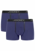Набор мужских трусов-боксеров JOCKEY Chafe Proof Pouch (2шт) (Синий) фото превью 1