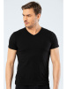 Мужская футболка CACHAREL (Черный) фото превью 1