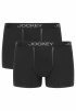 Набор мужских трусов-боксеров JOCKEY Chafe Proof Pouch (2шт) (Черный) фото превью 1