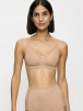 Бюстгальтер с мягкой чашкой TRIUMPH Modern Lace+Cotton (Бежевый) фото превью 1