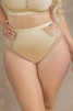 Женские трусы-стринги высокие KRIS LINE Fiore (Бежевый) фото превью 1