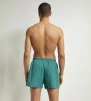 Набор мужских трусов-шорт DIM Organic Cotton (2шт) (Зеленый набивной/Серый) фото превью 2