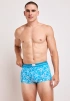 Набор мужских трусов-боксеров JOCKEY Cotton Stretch (3шт) (Голубой) фото превью 2
