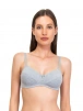 Бюстгальтер с мягкой чашкой SIELEI Naturalcotton (Grigio_melange) фото превью 1