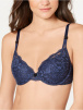 Бюстгальтер с плотной чашкой MAIDENFORM Modern Beauty (Синий/Черный) фото превью 1