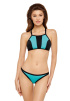 Женские плавки-слипы MARC AND ANDRE Sport Collection (Черный, Голубой) фото превью 3