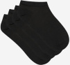 Набор женских носков DIM Light Cotton (2 пары) (Черный/Черный) фото превью 2