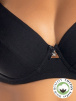 Бюстгальтер с мягкой чашкой SIELEI Naturalcotton (Nero) фото превью 5
