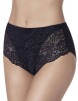 Женские трусы-слипы высокие JANIRA Lace Cotton Band (Negro) фото превью 1