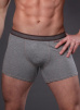 Мужские трусы-боксеры JOLIDON Jeans (Grey Melange) фото превью 2