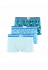 Набор мужских трусов-боксеров JOCKEY Cotton Stretch (3шт) (Голубой) фото превью 1