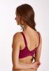 Бюстгальтер-топ с мягкой чашкой SLOGGI GO Allround (Темное вино) фото превью 2