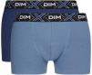 Набор мужских трусов-боксеров DIM X-Temp (2шт) (Джинсовый/Синий) фото превью 1