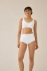 Бюстгальтер-топ с мягкой чашкой NATURANA Body Shaping (Белый) фото превью 2