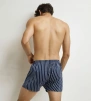 Набор мужских трусов-шорт DIM Stretch Cotton (2шт) (Полоски/Красный Чили) фото превью 2
