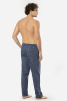 Домашние мужские брюки CACHAREL (Индиго Крупная Клетка) фото превью 2