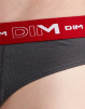 Набор мужских трусов-слипов DIM Cotton Stretch (3шт) (Серый/Красный/Черный) фото превью 4