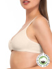 Бюстгальтер с мягкой чашкой SIELEI Naturalcotton (Ecru melange) фото превью 3