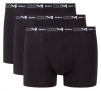 Набор мужских трусов-боксеров DIM Cotton Stretch (3шт) (Черный) фото превью 1