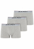 Набор мужских трусов-боксеров JOCKEY Cotton Stretch Comfort (3шт) (Серый) фото превью 1