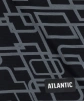 Мужские плавки-боксеры ATLANTIC Prints (Черный+Серый) фото превью 2