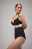 Женские трусы-слипы высокие корректирующие YSABEL MORA (Negro) фото превью 3