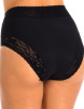 Женские трусы-слипы высокие JANIRA Softlace (Black) фото превью 2