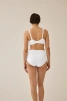 Бюстгальтер-топ с мягкой чашкой NATURANA Body Shaping (Белый) фото превью 3