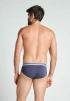 Набор мужских трусов-слипов JOCKEY Cotton Stretch (3шт) (Синий) фото превью 3