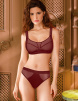Женские трусы-бразилиана MIOOCCHI X-Factor (Cabernet) фото превью 1