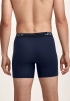 Набор мужских трусов-боксеров JOCKEY Cotton Stretch Comfort (3шт) (Синий) фото превью 3