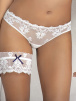 Женские трусы-стринги SIELEI Glam (Bianco latte) фото превью 1