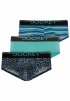 Набор мужских трусов-слипов JOCKEY Cotton Stretch Comfort (3шт) (Зеленый) фото превью 1