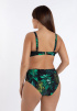 Верх купальника-бандо с плотной чашкой MARC AND ANDRE Night Jungle (Черный,Зеленый,Мульти) фото превью 2