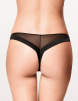 Женские трусы-стринги LORMAR Perizoma Extra (Nero) фото превью 2
