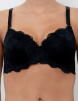 Бюстгальтер-балконет с плотной чашкой LORMAR Favoloso My Class (Nero) фото превью 1