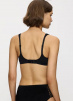 Бюстгальтер с мягкой чашкой TRIUMPH Modern Lace+Cotton (Черный) фото превью 2