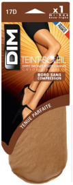 Женские гольфы DIM Teint de Soleil 17 (Терракотовый)