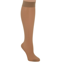 Женские гольфы LE BOURGET Trasparent Satine 20 (Bronze)